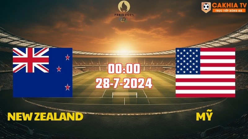 New Zealand vs Mỹ
